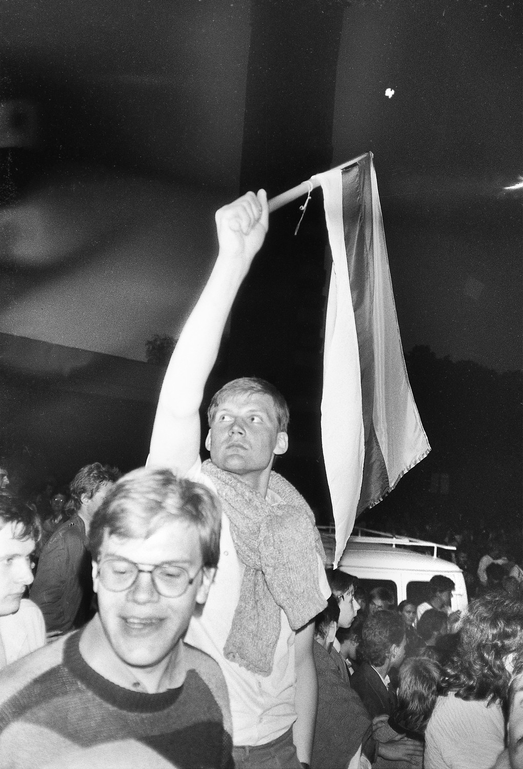 Night song festival, 1988 — the Singing Revolution in the open air.