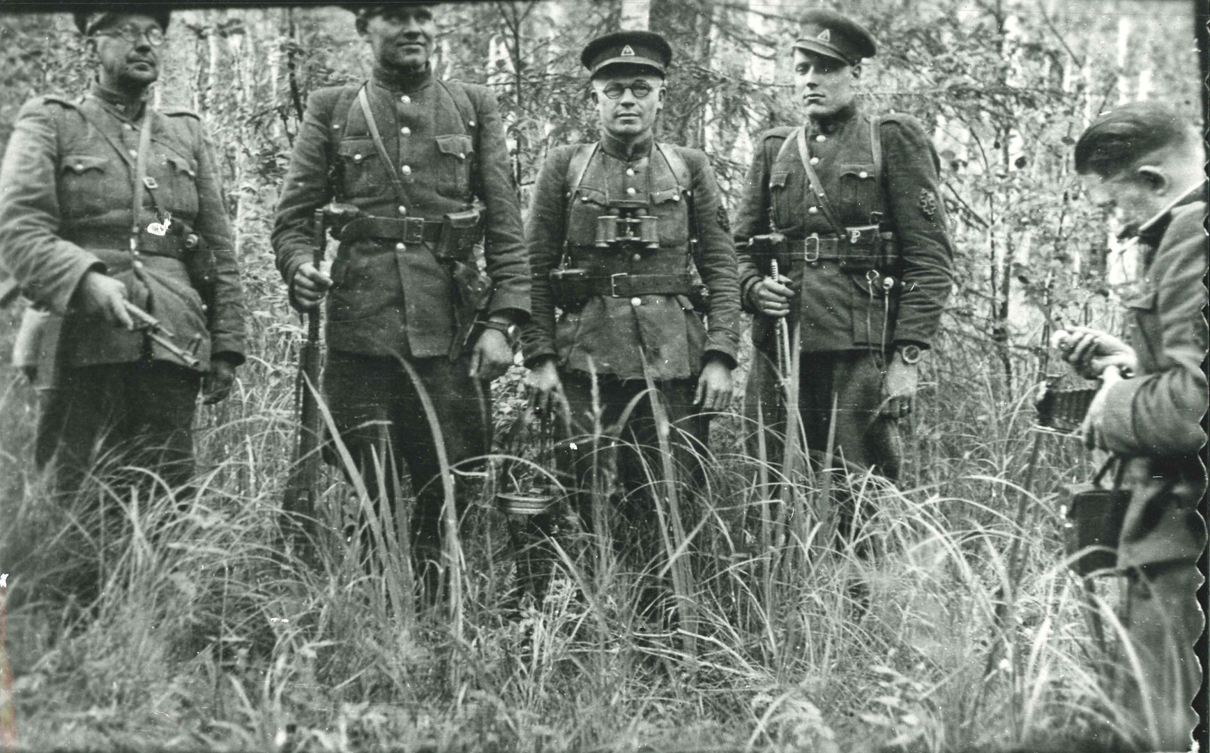 Lithuanian partisans in the forest, 1950 — the war after the war.