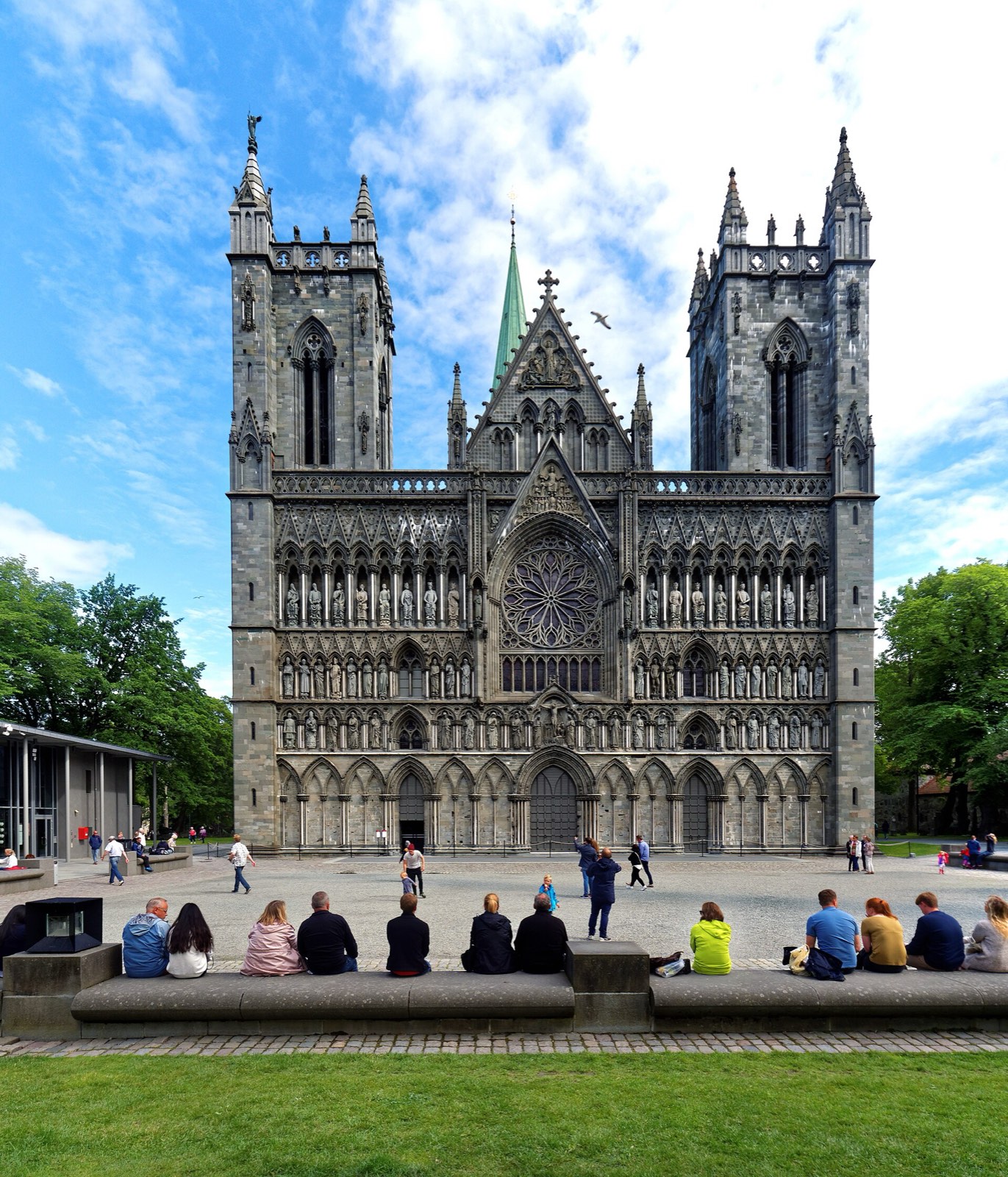 Nidaros Cathedral in Trondheim — the Gothic heart of the medieval kingdom.