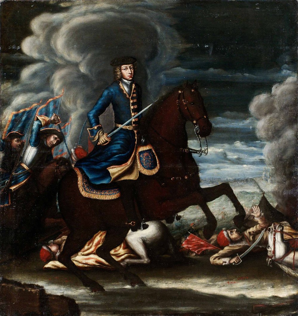 Charles XII at Narva — early brilliance in a war that would end the Swedish empire.